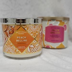 Peach Bellini 3-Wick Candle Duo